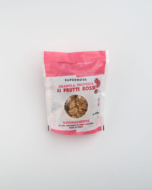 Granola proteica AI FRUTTI ROSSI